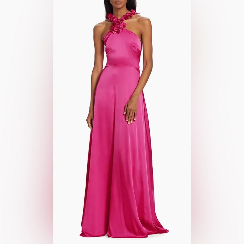 saks pink prom dress